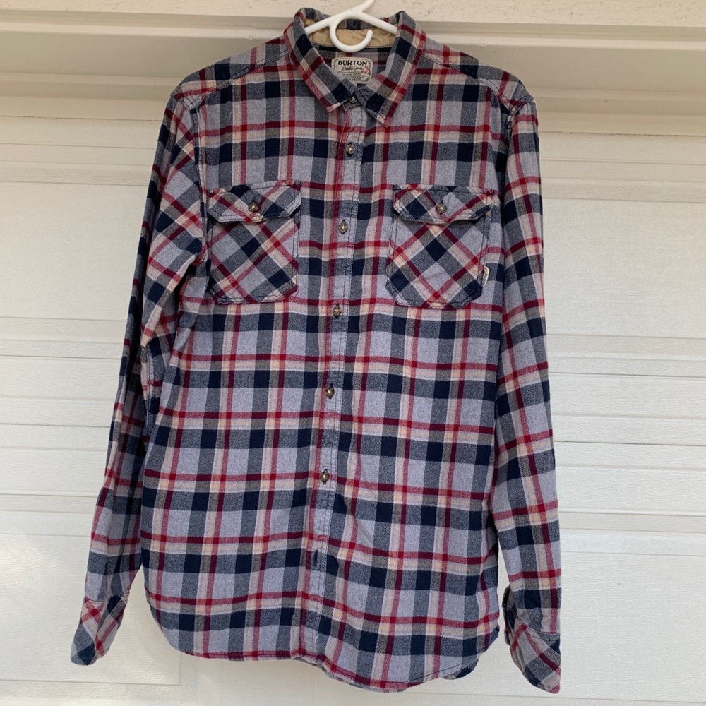 Burton Flannel Long Sleeve Shirt - L
